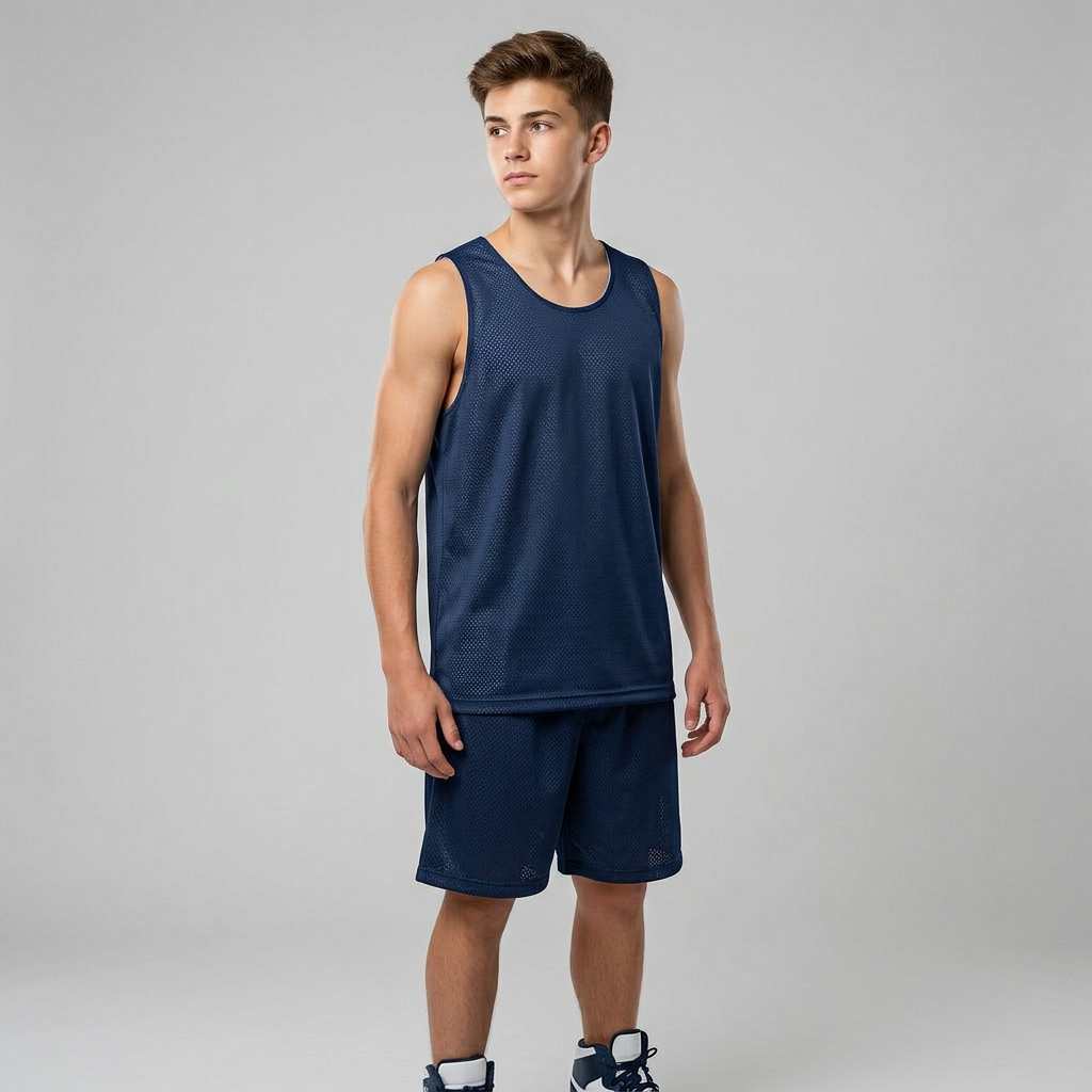 Men’s Practice Mesh Reversible — team athletic apparel by Powertek Athletic