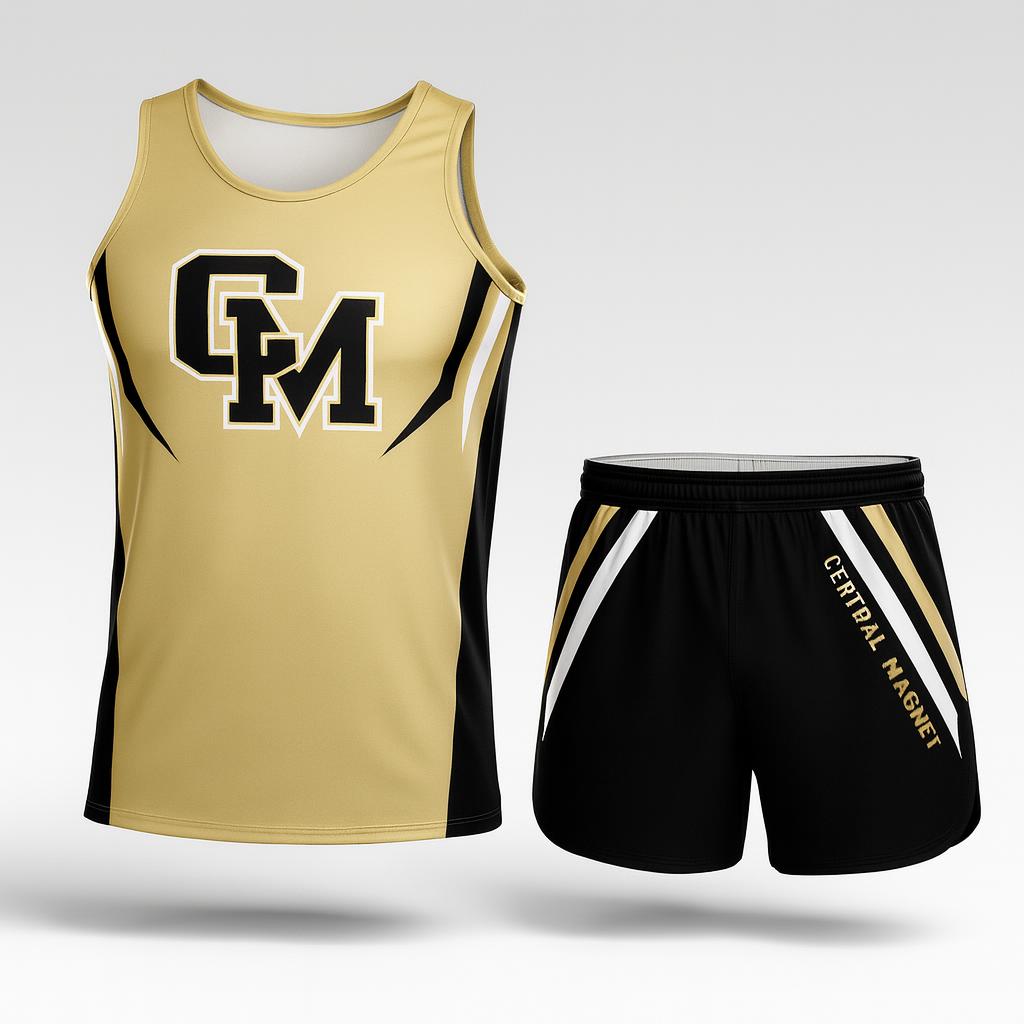 Custom sublimated track uniform designs — Men’s Designs