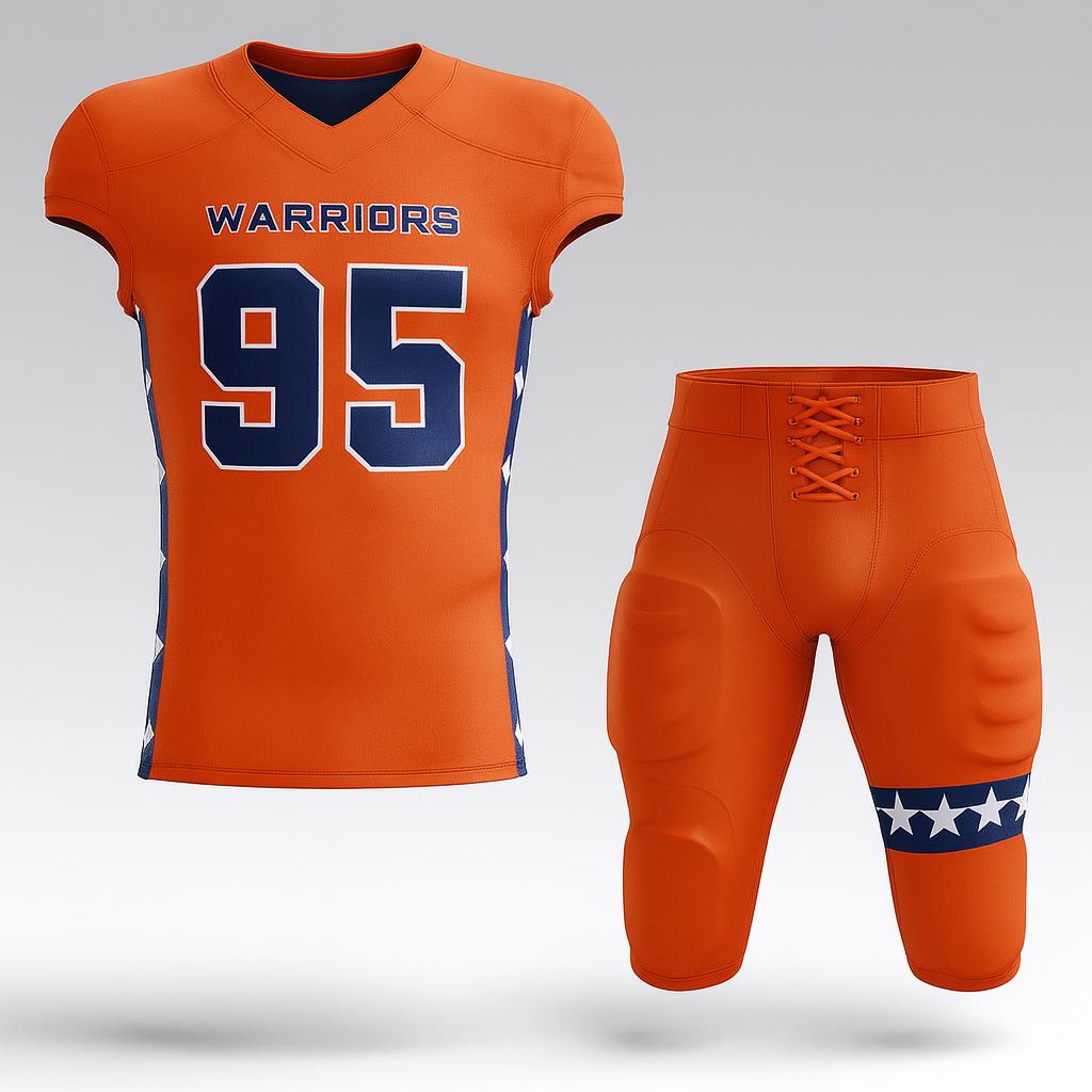 Custom sublimated football uniform designs — Men’s Designs