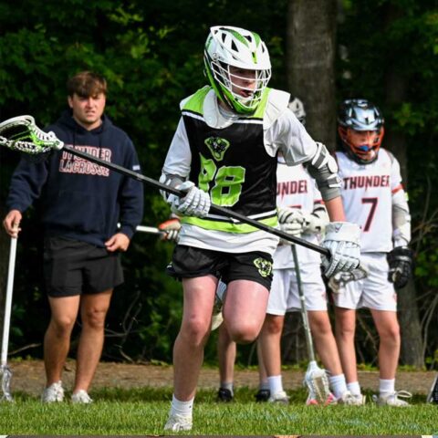 Custom lacrosse team uniform design